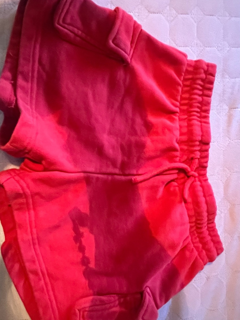 Forever 21 Bright Pink Drawstring Waist Shorts